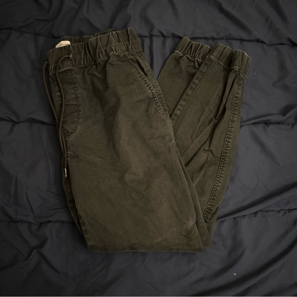 Old Navy Black Khaki Joggers